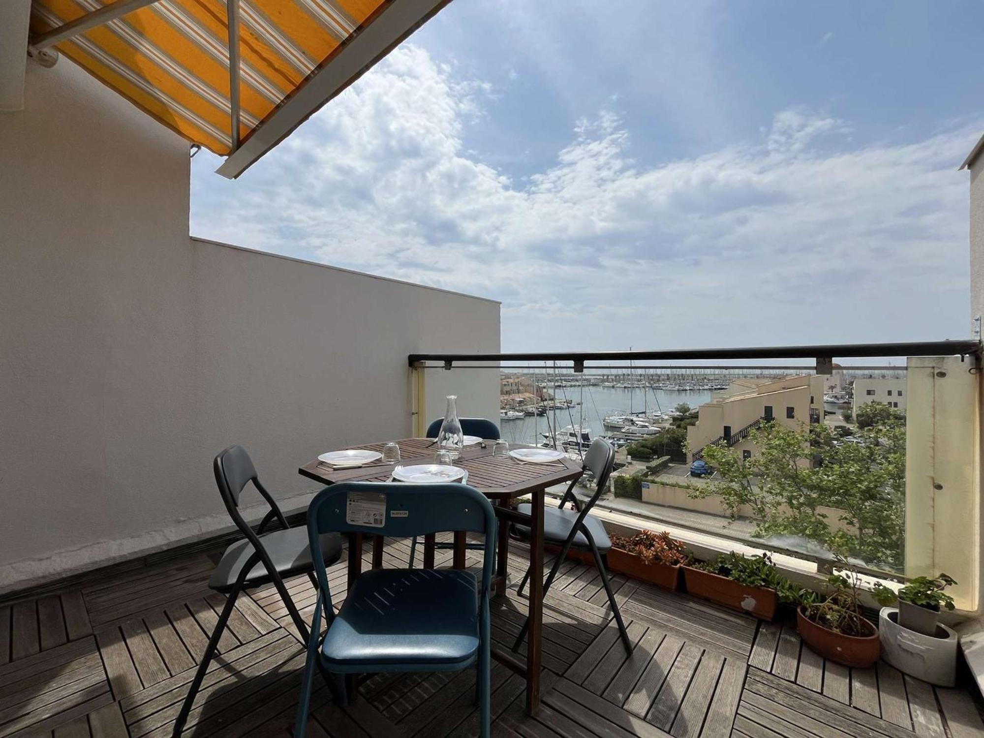Appartement Renove 2 Chambres Avec Piscine Et Parking, A 6 Couchages Pres De La Plage - Fr-1-229-103 Gruissan Exteriör bild